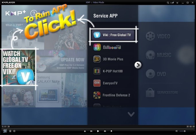 ... 블로그(공식) :: KMPlayer ViKi Free global TV 버전 2.0 오픈