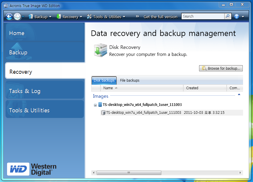 BLOG by TONYSTYLE :: Acronis True Image WD Edition 2010 (build 14,157 ...