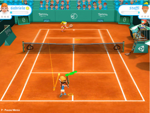 Unity Web Player Tennis Games
